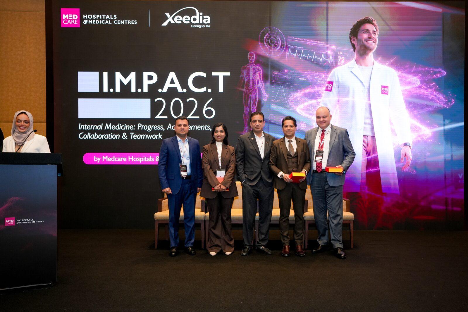IMPACT 2026 MASLD faculty group photograph with Dr. Vinod Hegade