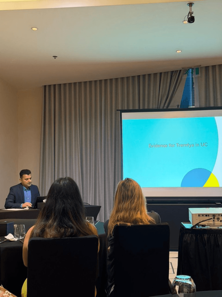 Dr. Vinod Hegade – presentation to nurses on ulcerative colitis